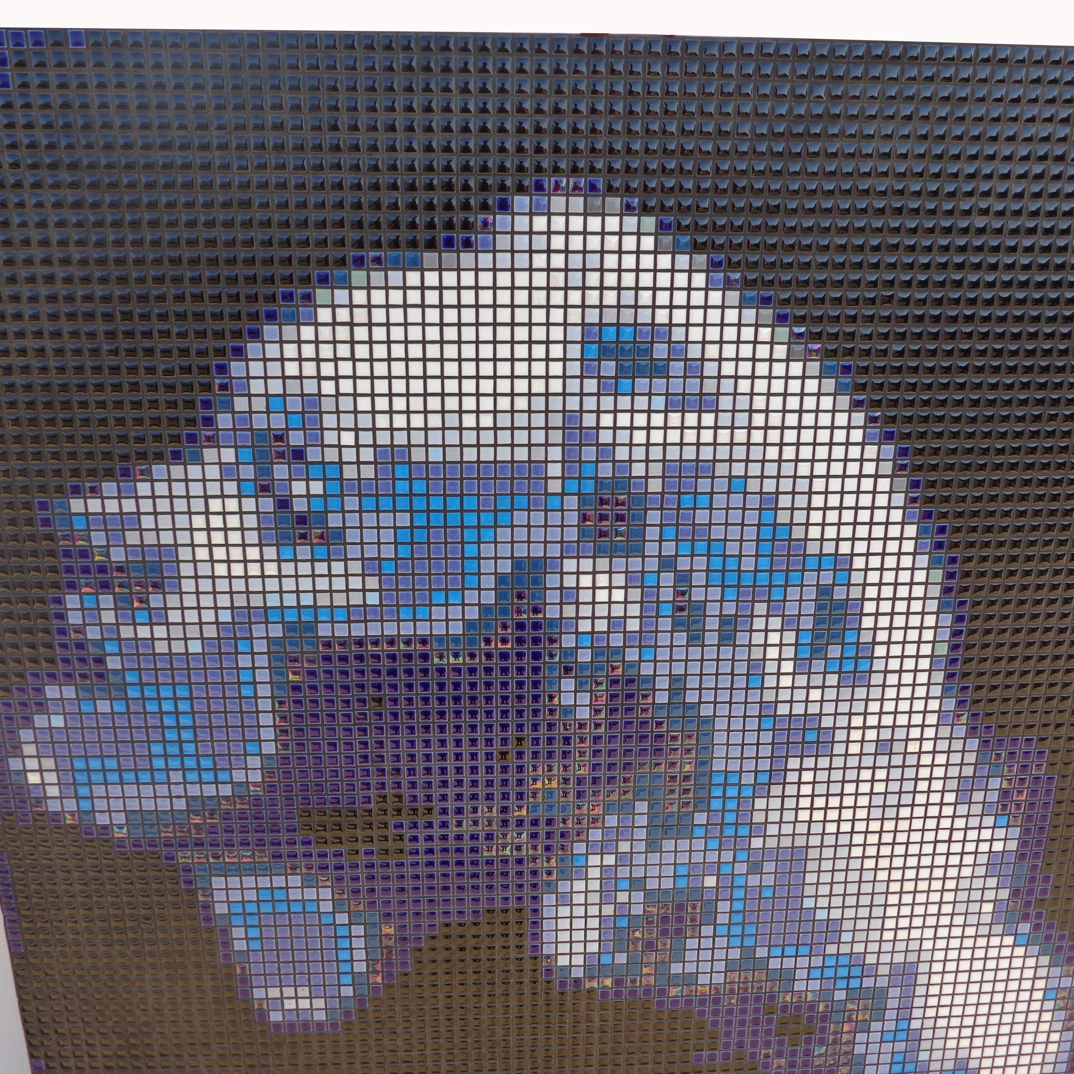 Modern Large Tile Portrait of Marlena Dietrich For Sale