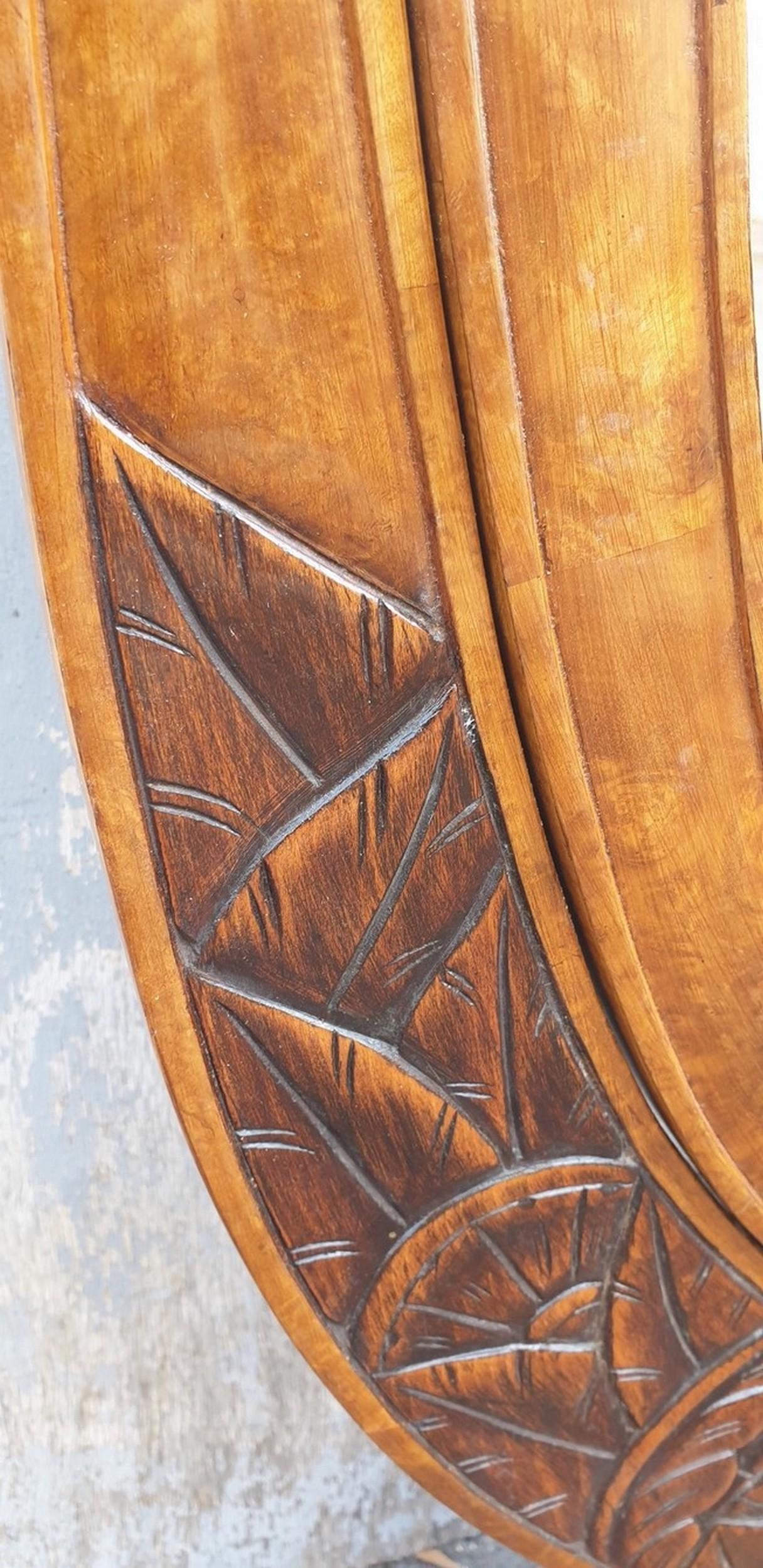 Large Tilting Psyche Mirror, Art Deco, XXth Century 2