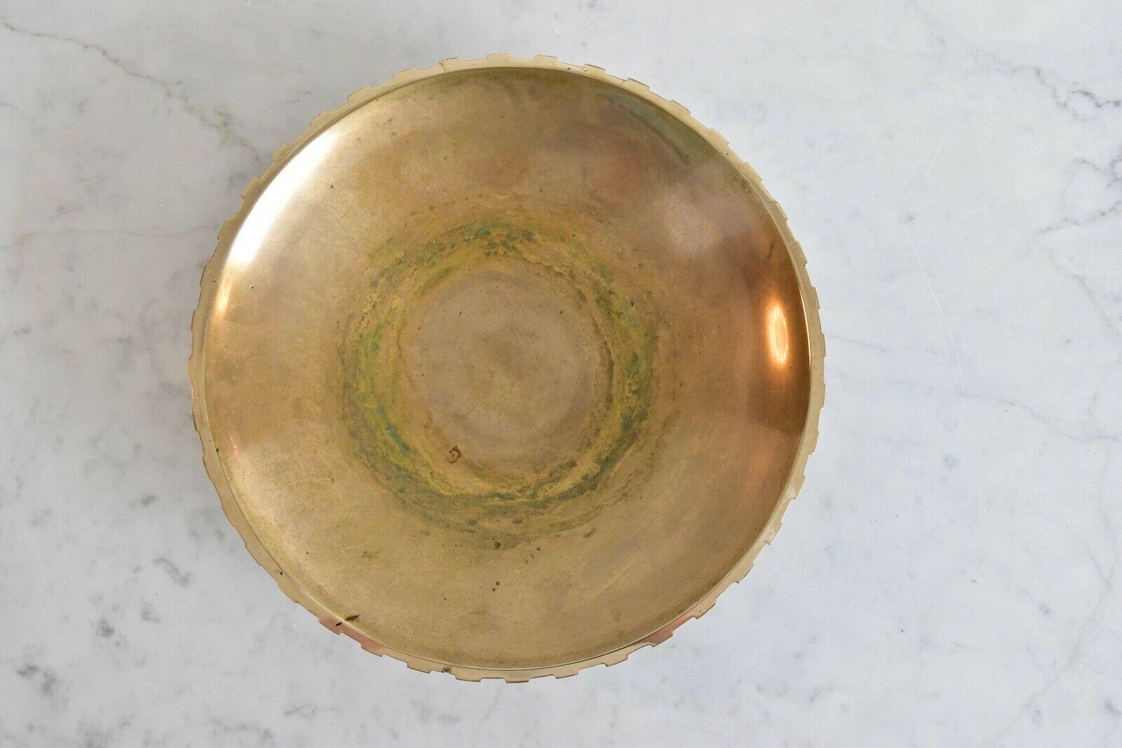 large bronze bowl