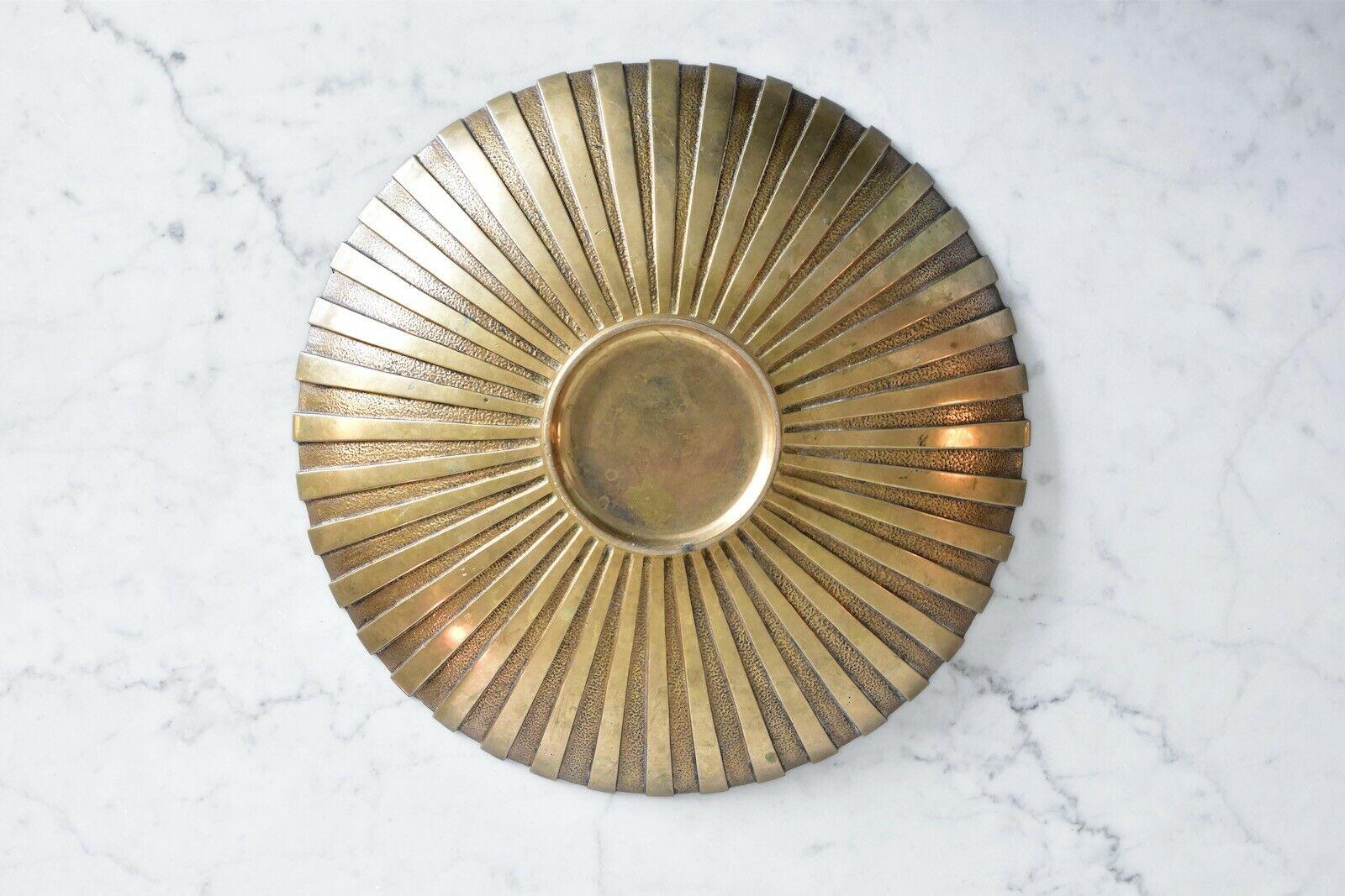 Mid-Century Modern Large Tinos Bronze Bowl Denmark, 1940s, Art Deco