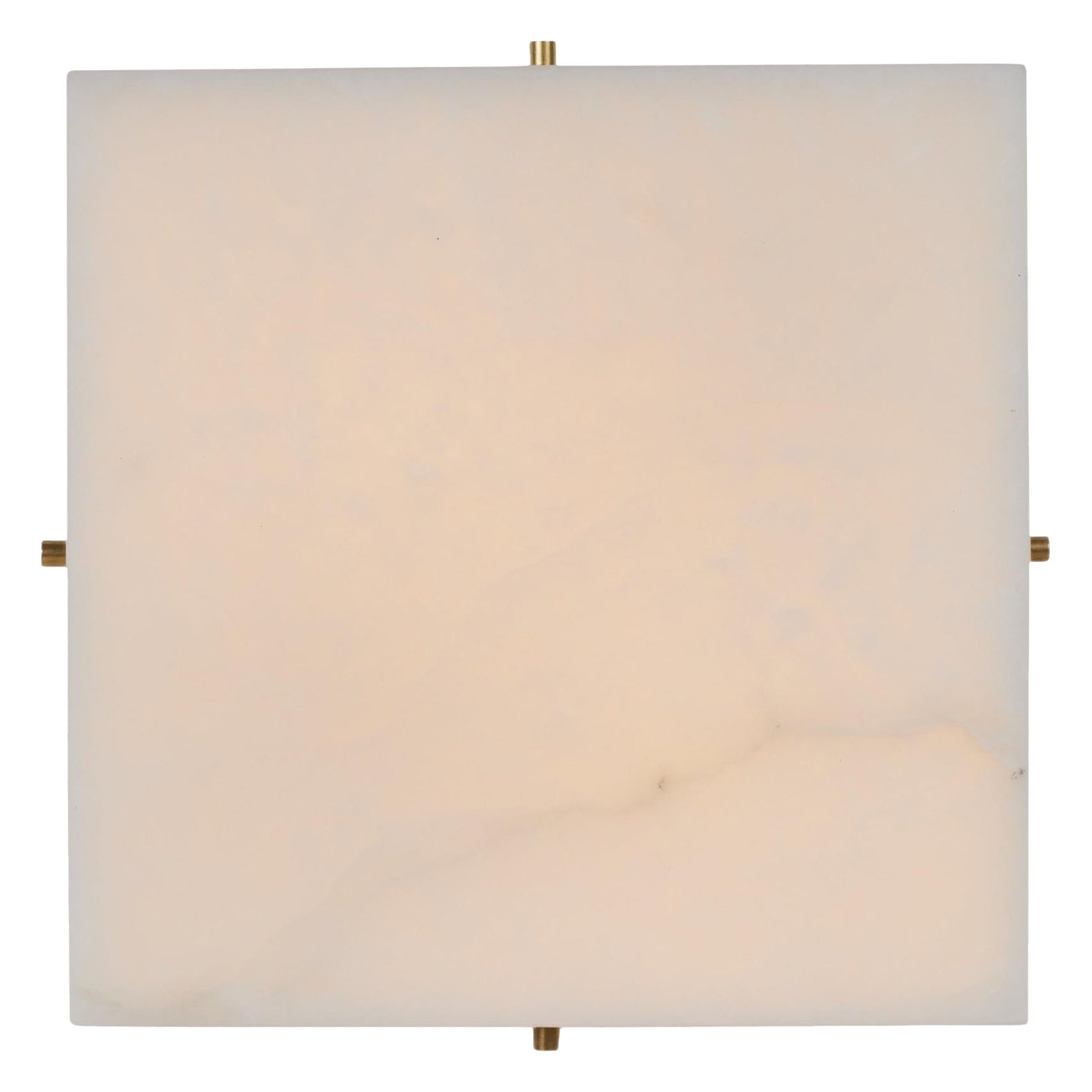 Large 'Titan 4' Alabaster Wall or Ceiling Lamp in the Manner of Pierre Chareau