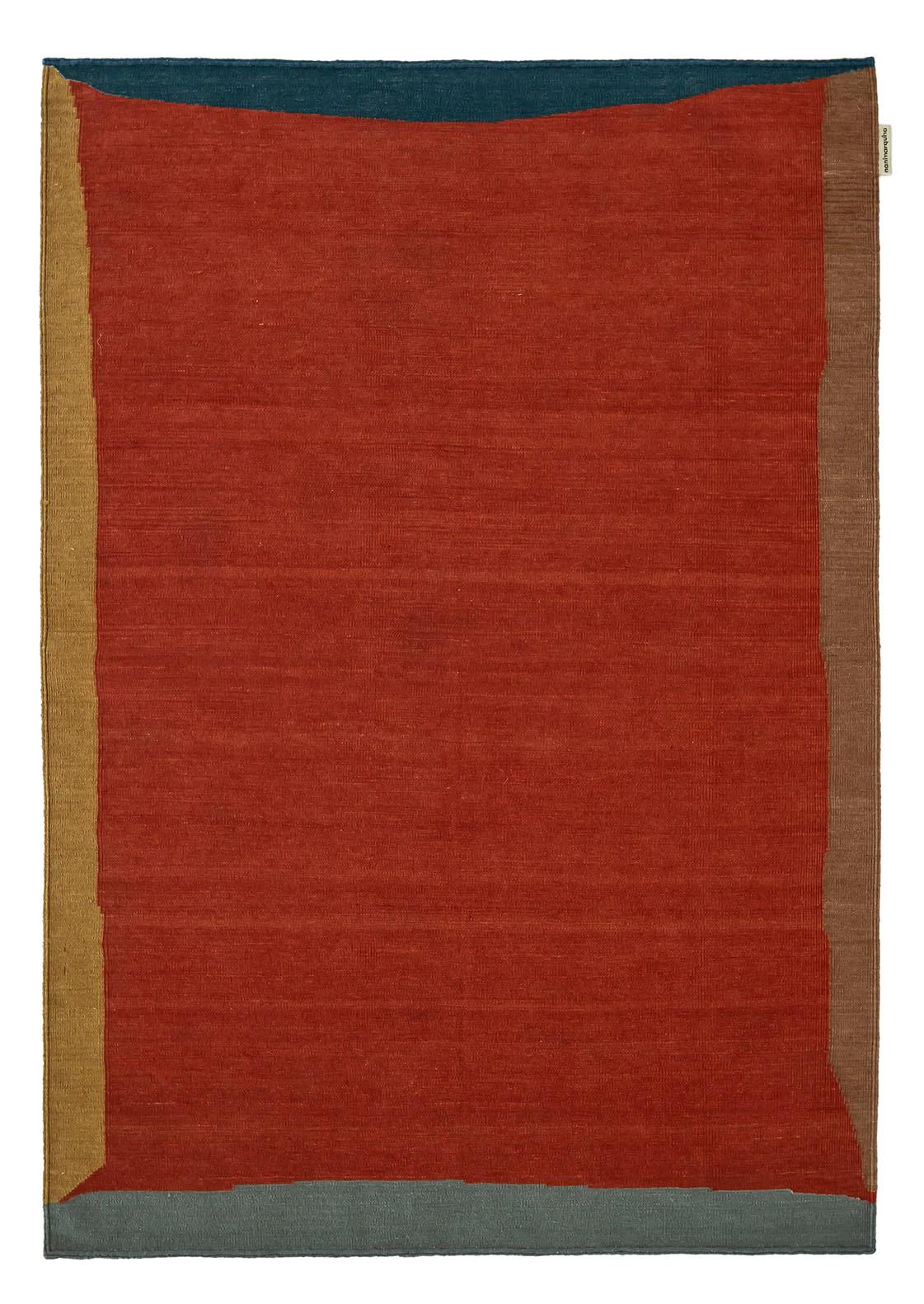 Großer Kelim-Teppich in verschiedenen Farbtönen von Cludia Valsells für Nanimarquina im Angebot 3