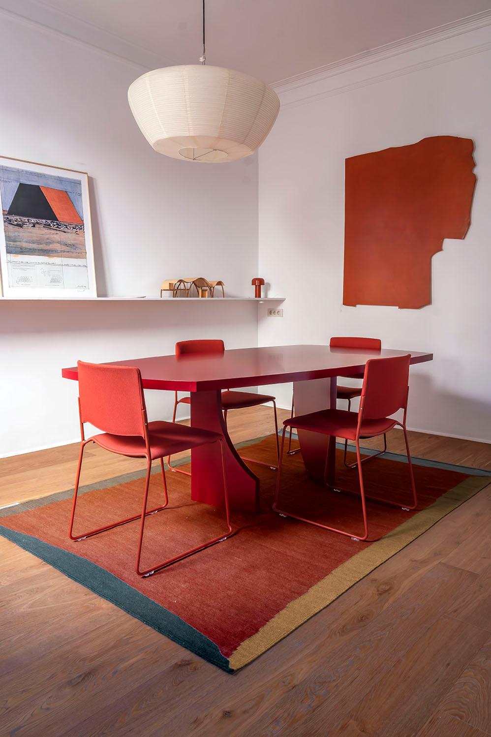 Mid-Century Modern Large 'Tones 3' Kilim Rug by Clàudia Valsells for Nanimarquina For Sale