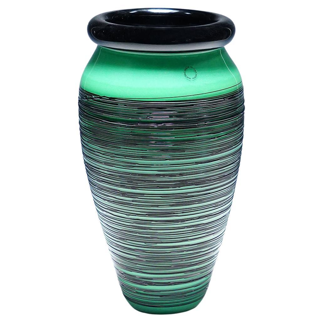 Large Toots Zynsky Vase 'Folto' for Venini 1988