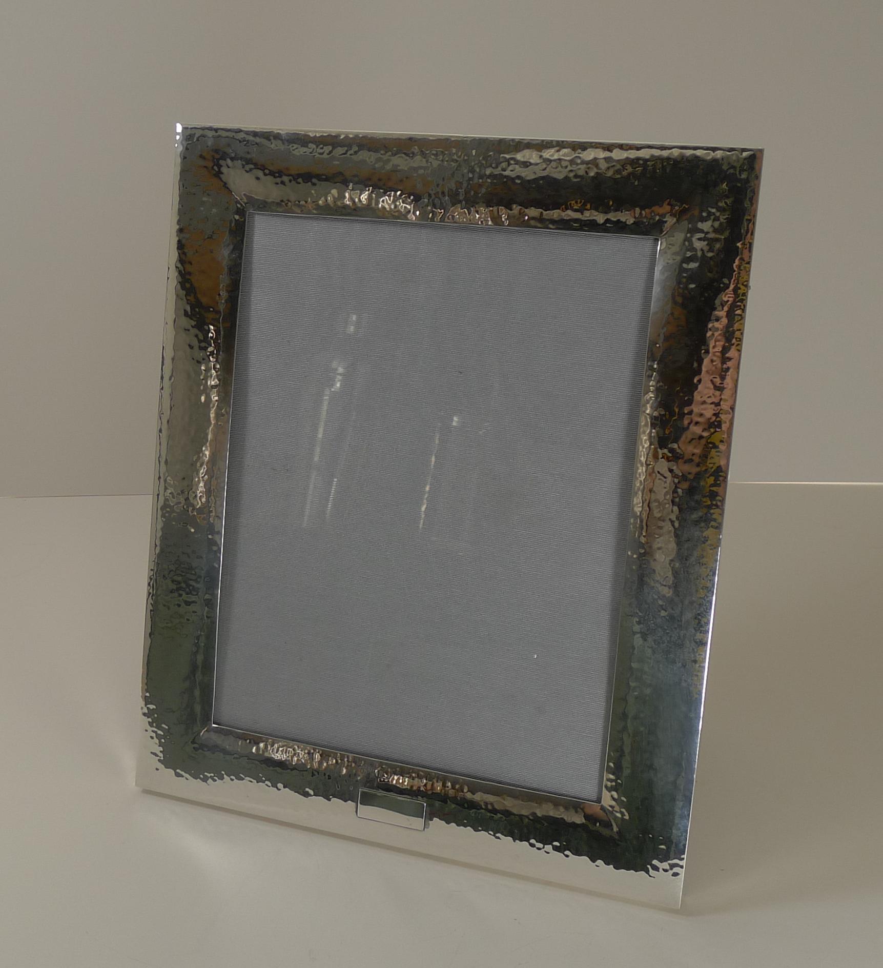 art deco silver photo frames