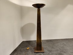 Large Torchiere Floor Lamp by Belgochrom, 1980s