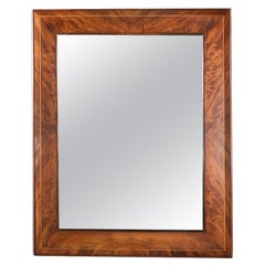 Large totally original Georgian Mahogany wall mirror
