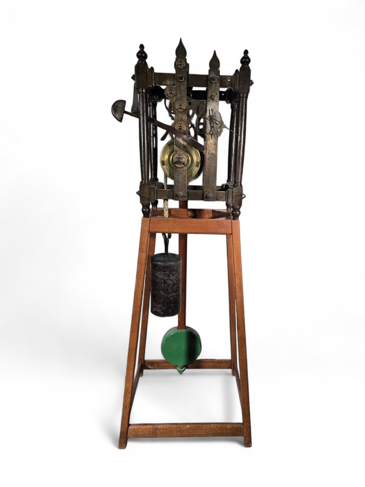 Mid-19th Century Large Tower Clock by H. Wheight, Malmesbury (1859) – Fully Functional For Sale