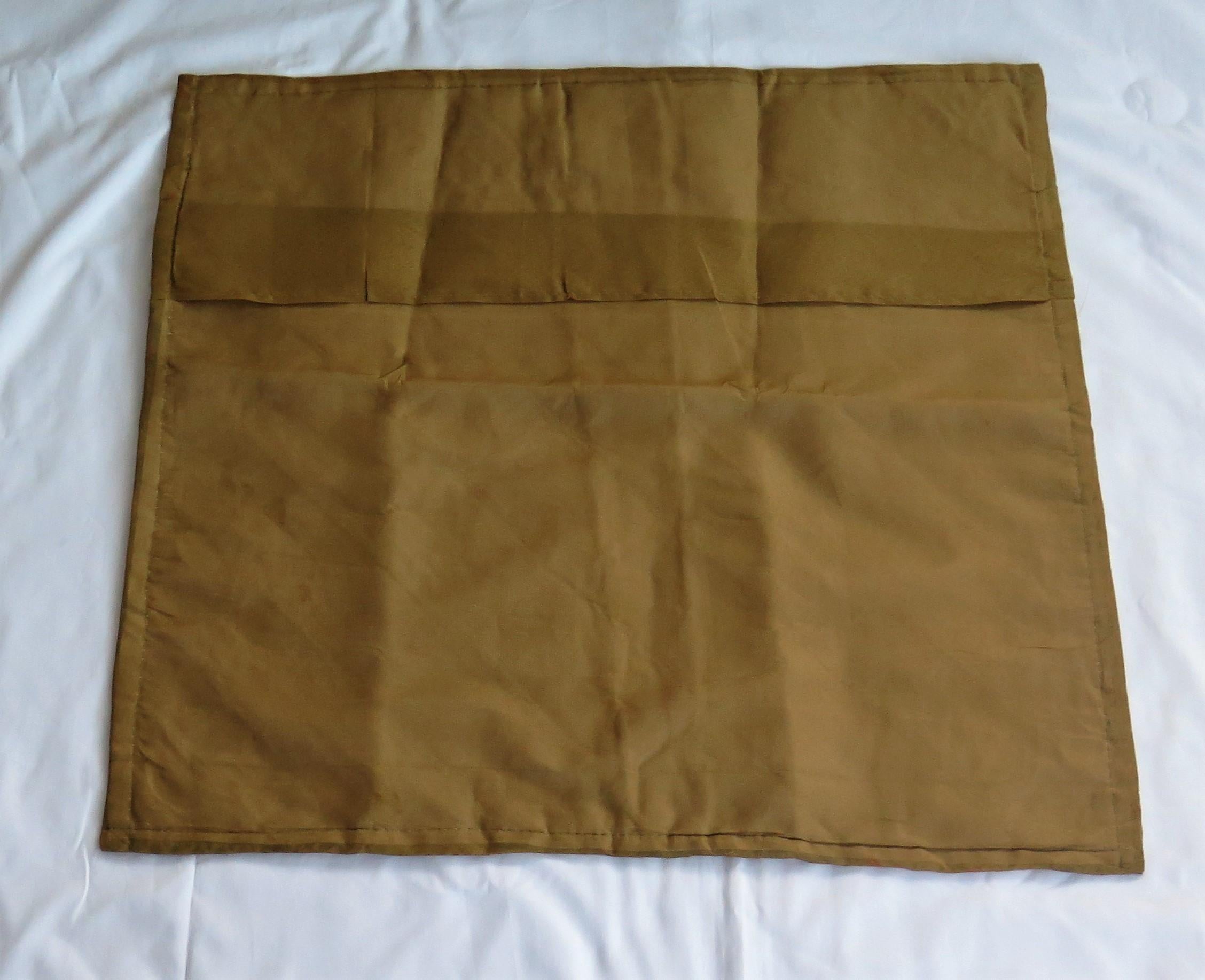 Large Cushion or Pillow cover Traditional Hand-Worked Indian Vintage For Sale 5