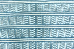 Large Traditional Style Modern Blue Dhurrie Rug by Doris Leslie Blau