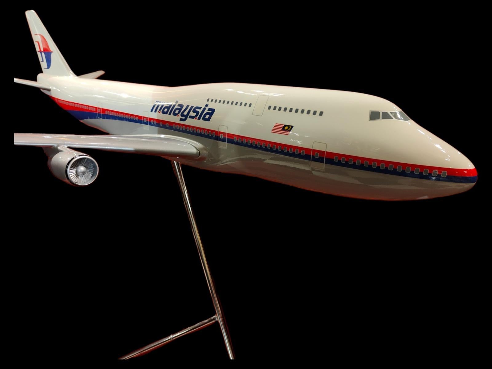 Metal Large Travel Agency Airplane from the 70s 20th Century For Sale