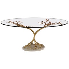 Large Tree-Like Glass Table by Banci