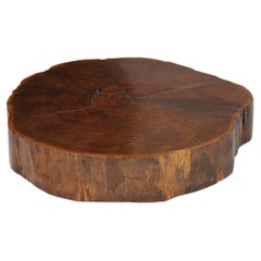 Vintage Large Tree Trunk Coffee Table, 1960s