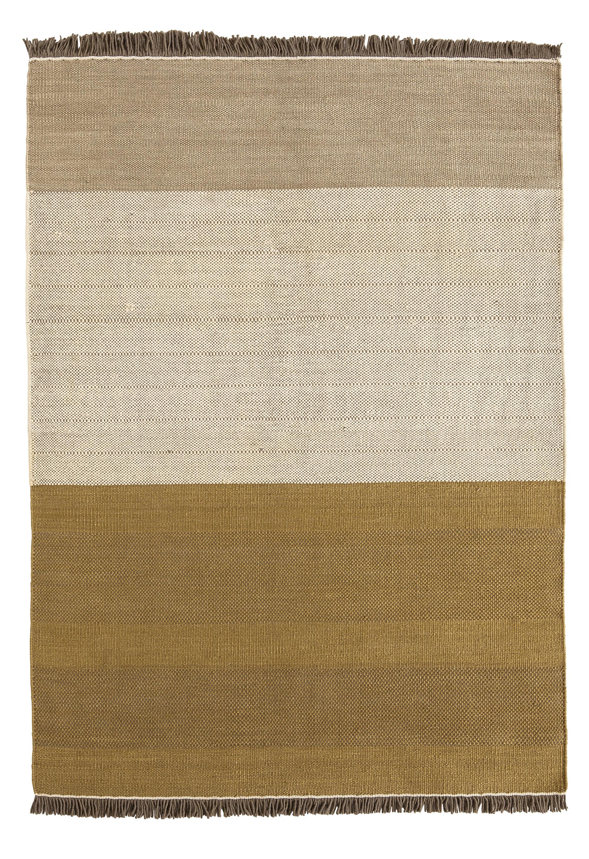 Contemporary Large 'Tres Stripes' Hand-Loomed Rug for Nanimarquina For Sale