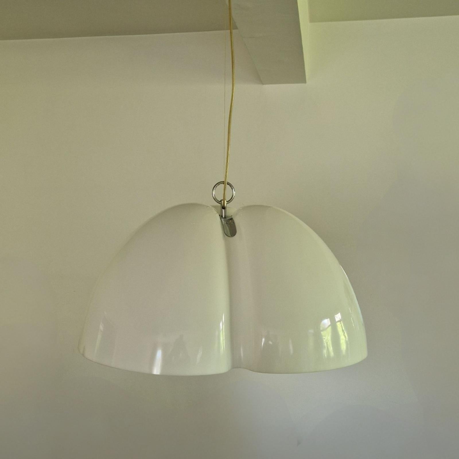 Grande lampe de l'ère spatiale Tricena d'Ingo Maurer pour M design, Allemagne, années 1970 en vente 1