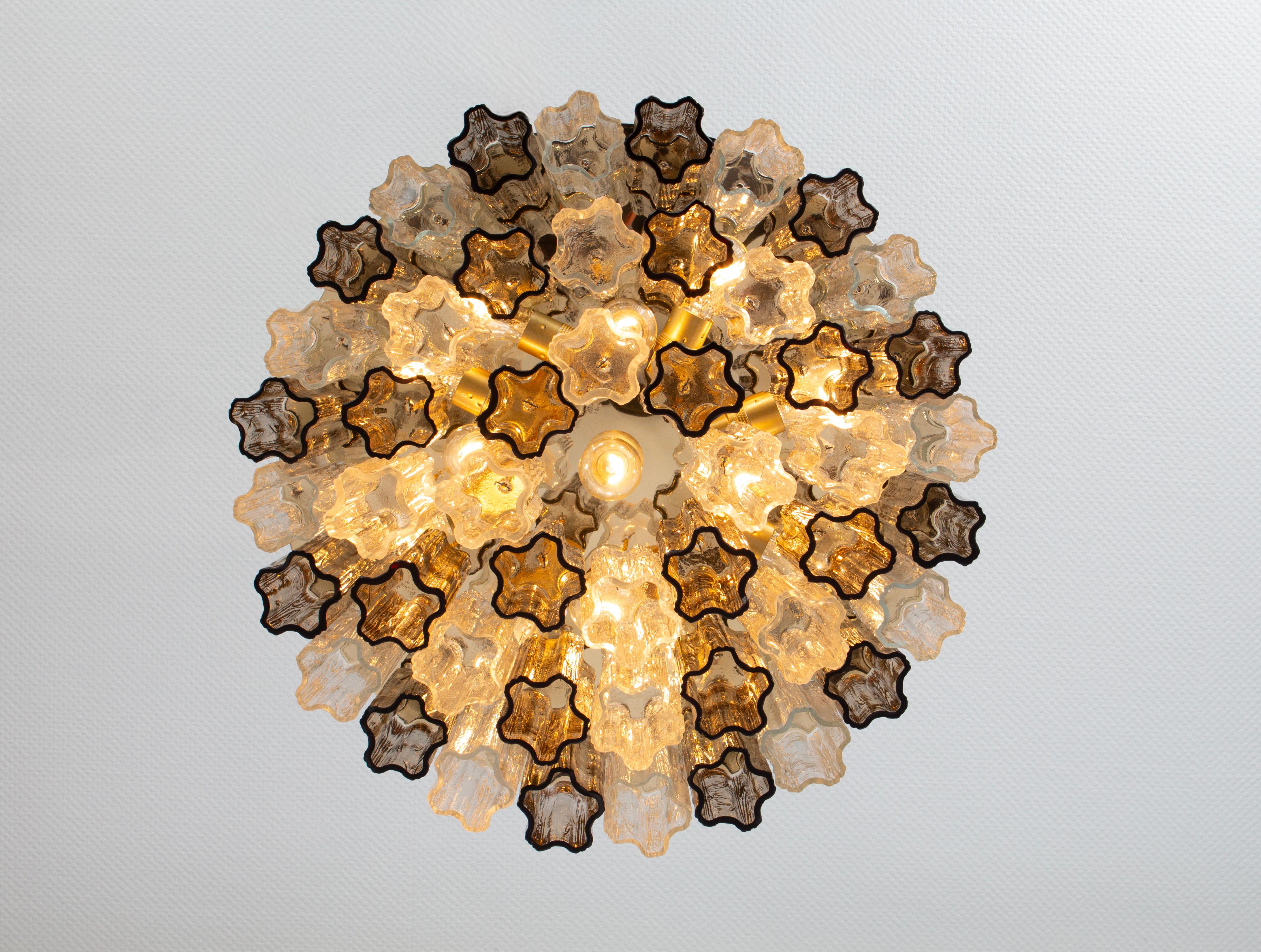 Grande incasso in vetro di Murano Tronchi Design/One per Kalmar, Austria, anni '60 In condizioni buone in vendita a Aachen, NRW