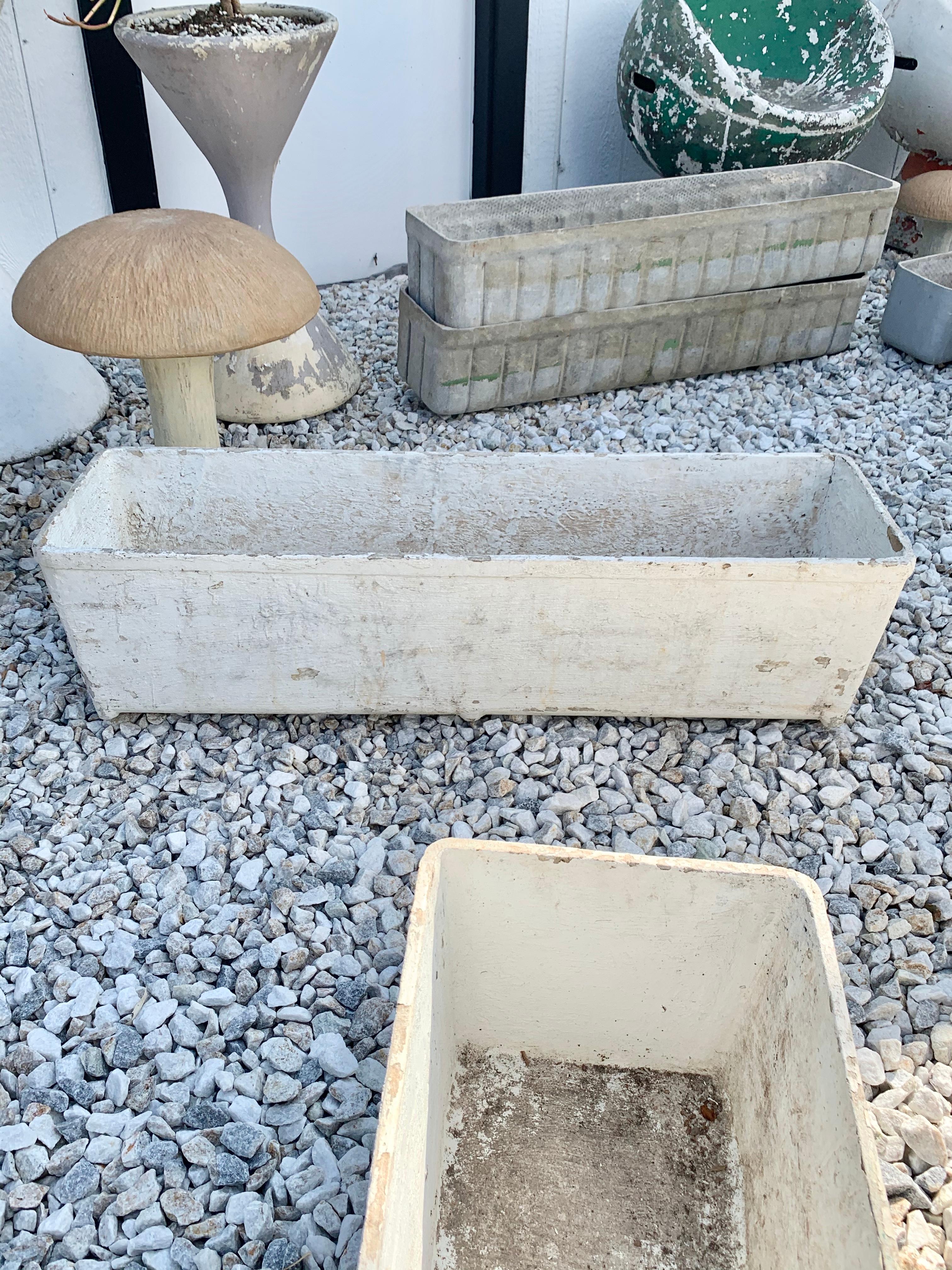 Large Trough Planters by Willy Guhl 4