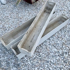 Large Trough Planters by Willy Guhl