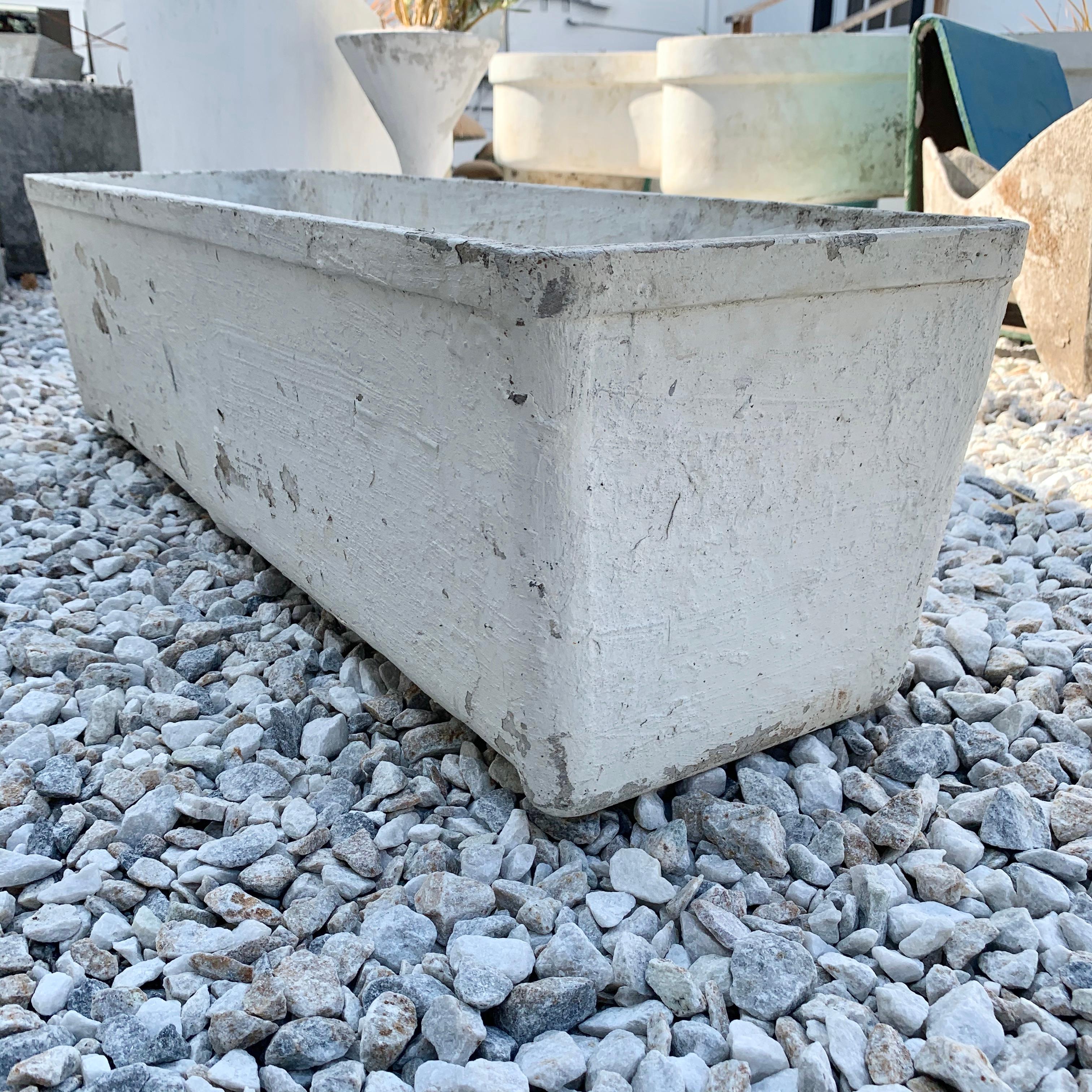 Mid-20th Century Large Trough Planters by Willy Guhl