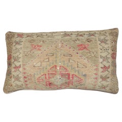 Grand coussin de tapis d'Anatolie turc