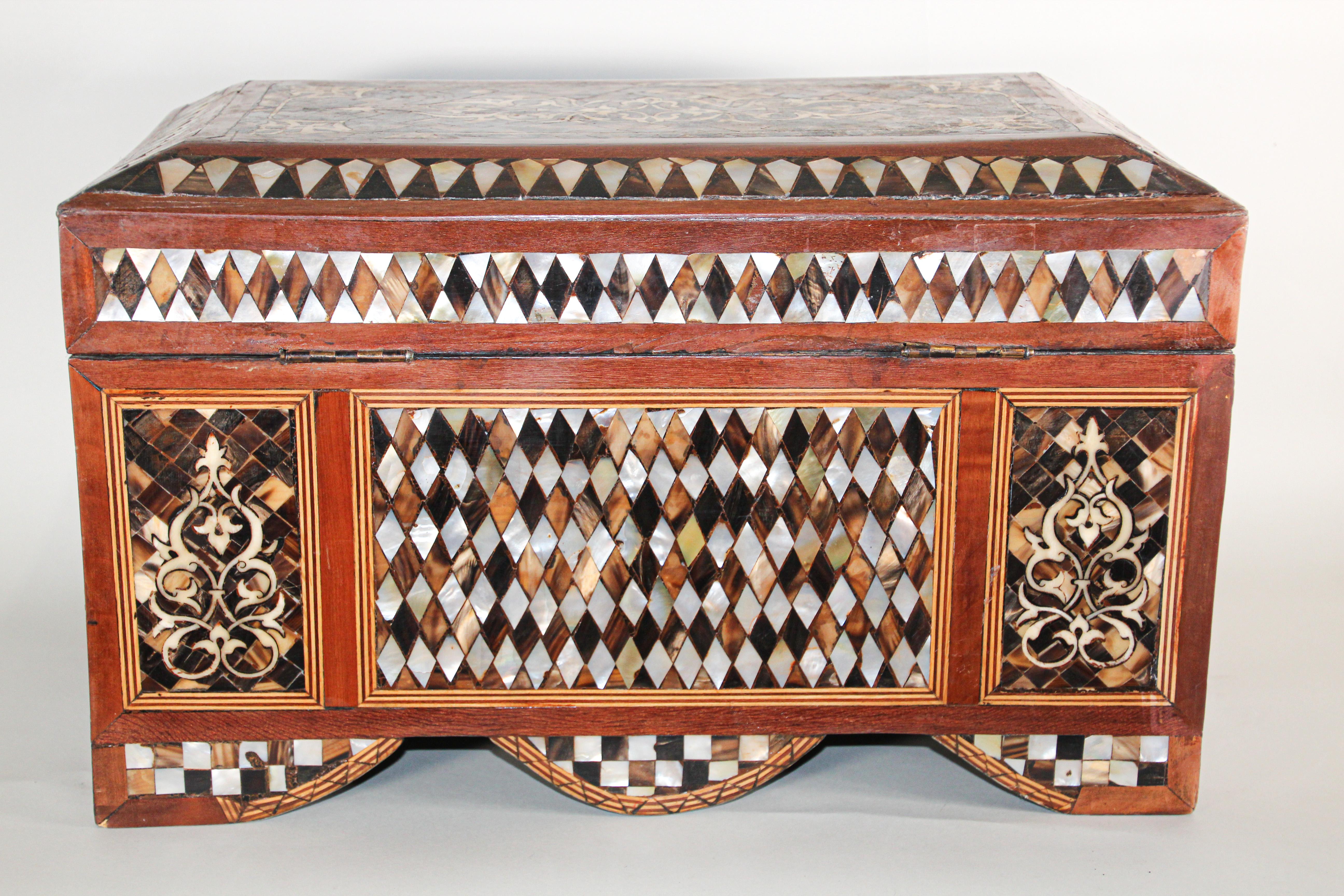 Moorish Large Turkish Decorative Jewelry Box
