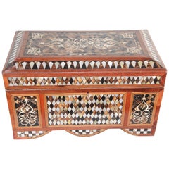 Antique Large Turkish Decorative Jewelry Box