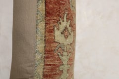 Large Turkish Floor Size Rustic Geometric Pillow