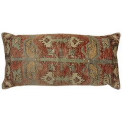 Large Turkish Floor Size Rustic Geometric Pillow