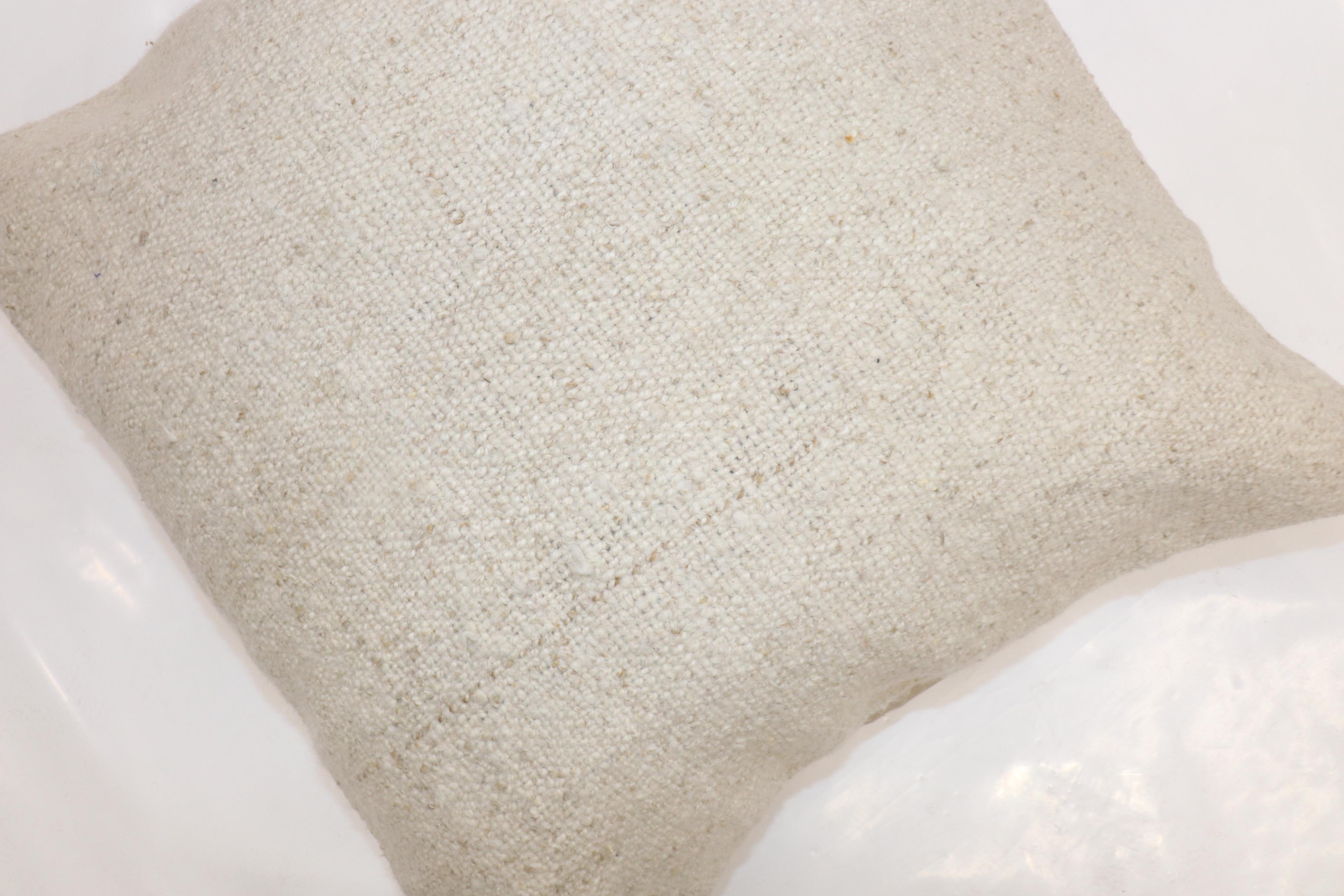 Turco Cuscino Kilim Hemp grande e turco in vendita