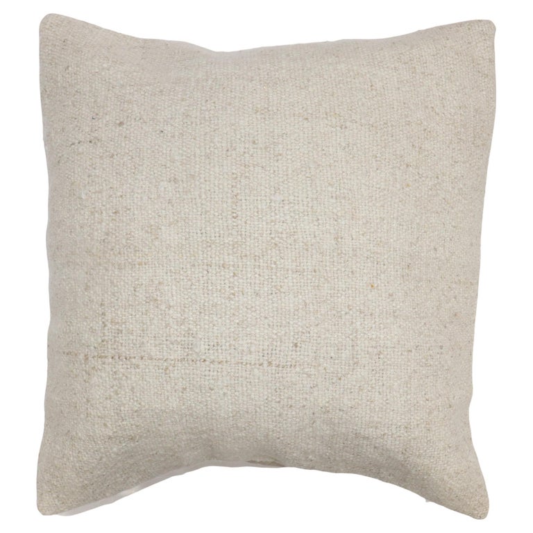 Large Turkish Kilim Hemp Pillow For Sale at 1stDibs
