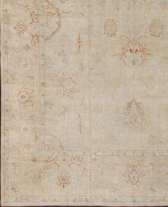 Large Turkish Oushak by Keivan Woven Arts 13'7 X 18'8