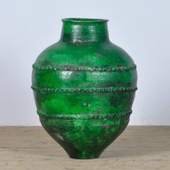 Large Turkish Terracotta Olive Jar Or Garden Urn