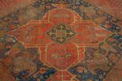 Großer türkischer Wasserloo Oushak (5183) aus dem späten 19. Jahrhundert