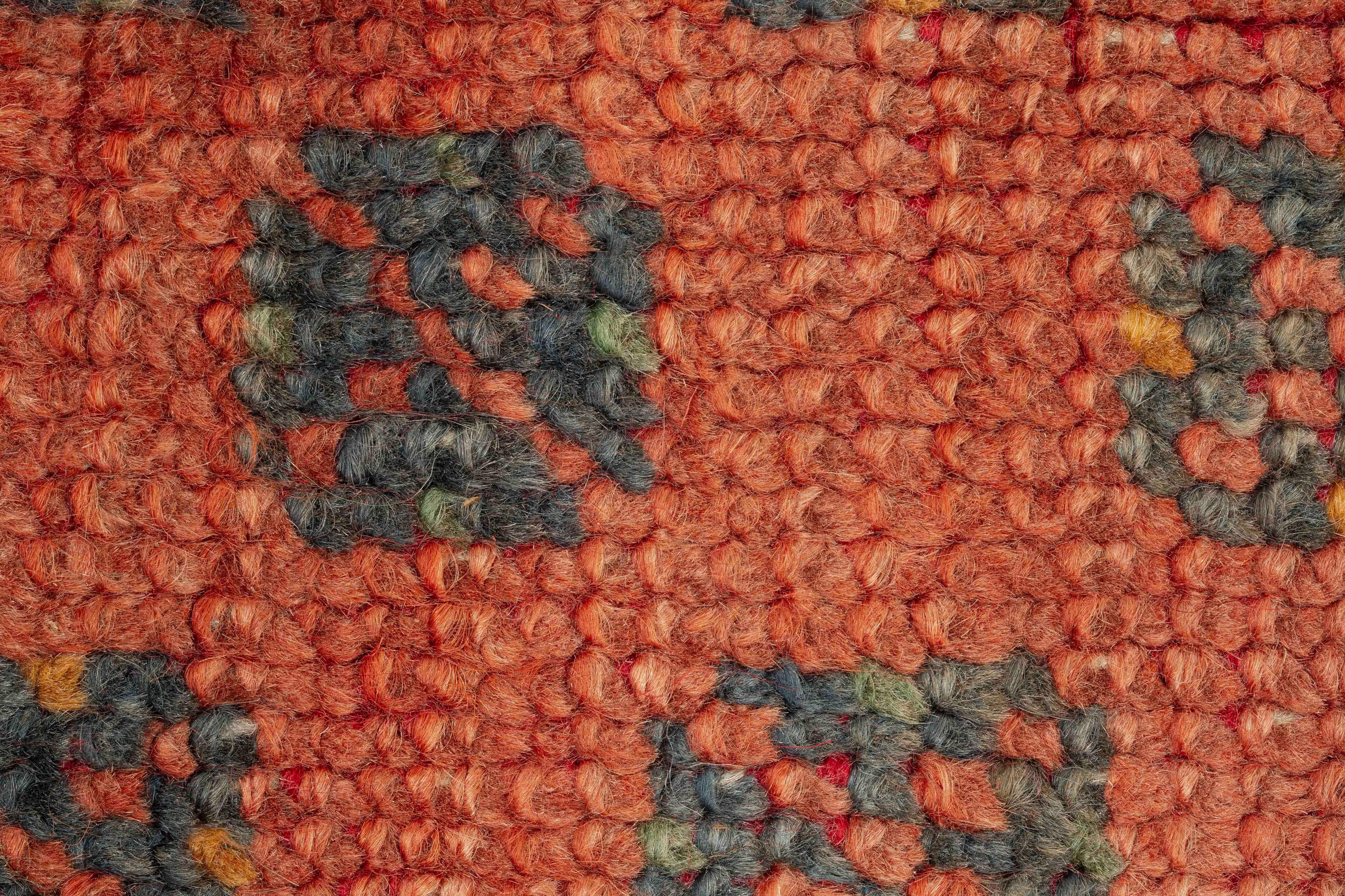Large Turkish “Waterloo Oushak” (5183), Late 19th Century In Good Condition For Sale In London, GB