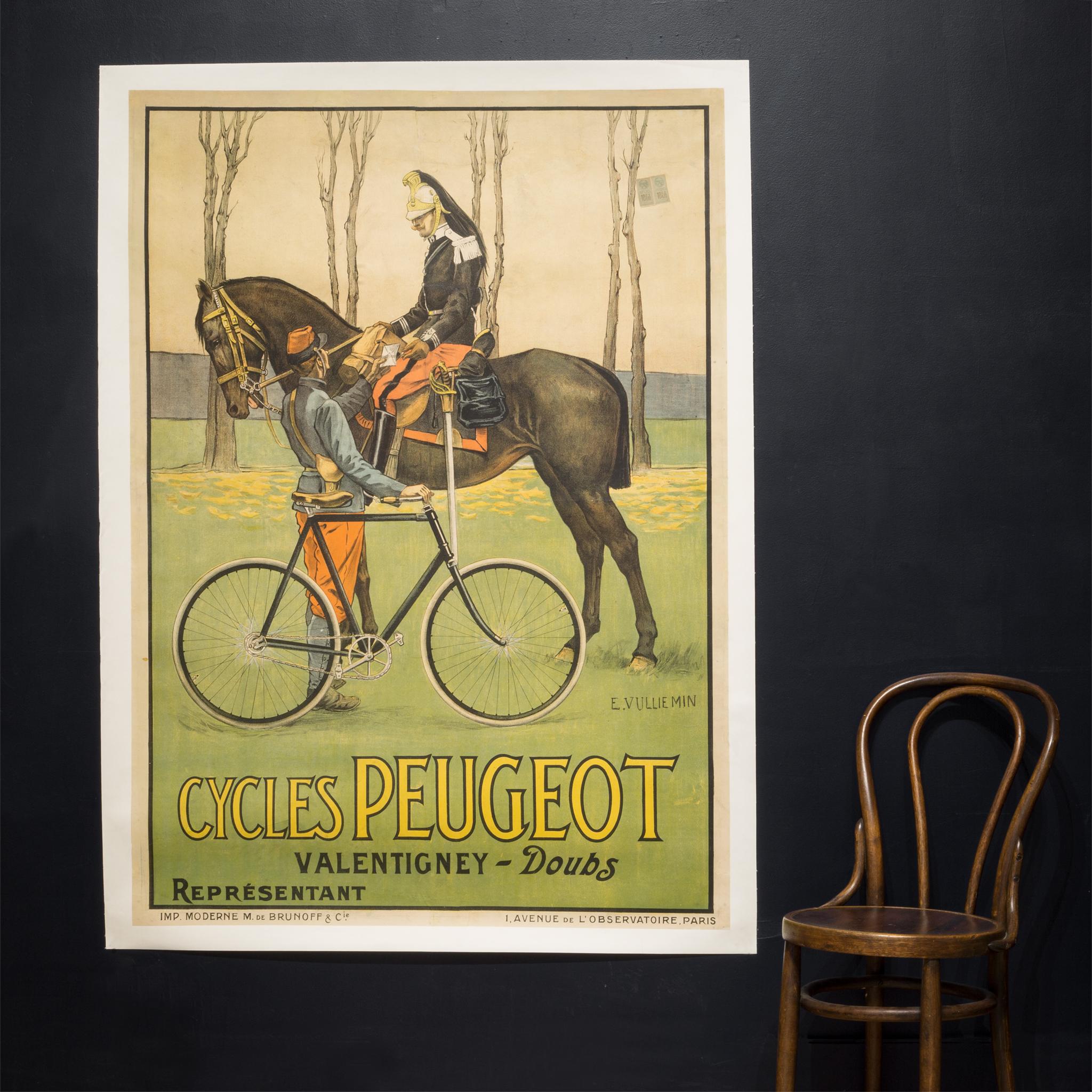 About

This is an original French army lithograph poster. A rare poster with proof of tax stamps that advertisers had to pay in order to hire the public space. This poster is not a reproduction. It is conservation mounted, linen backed, and in