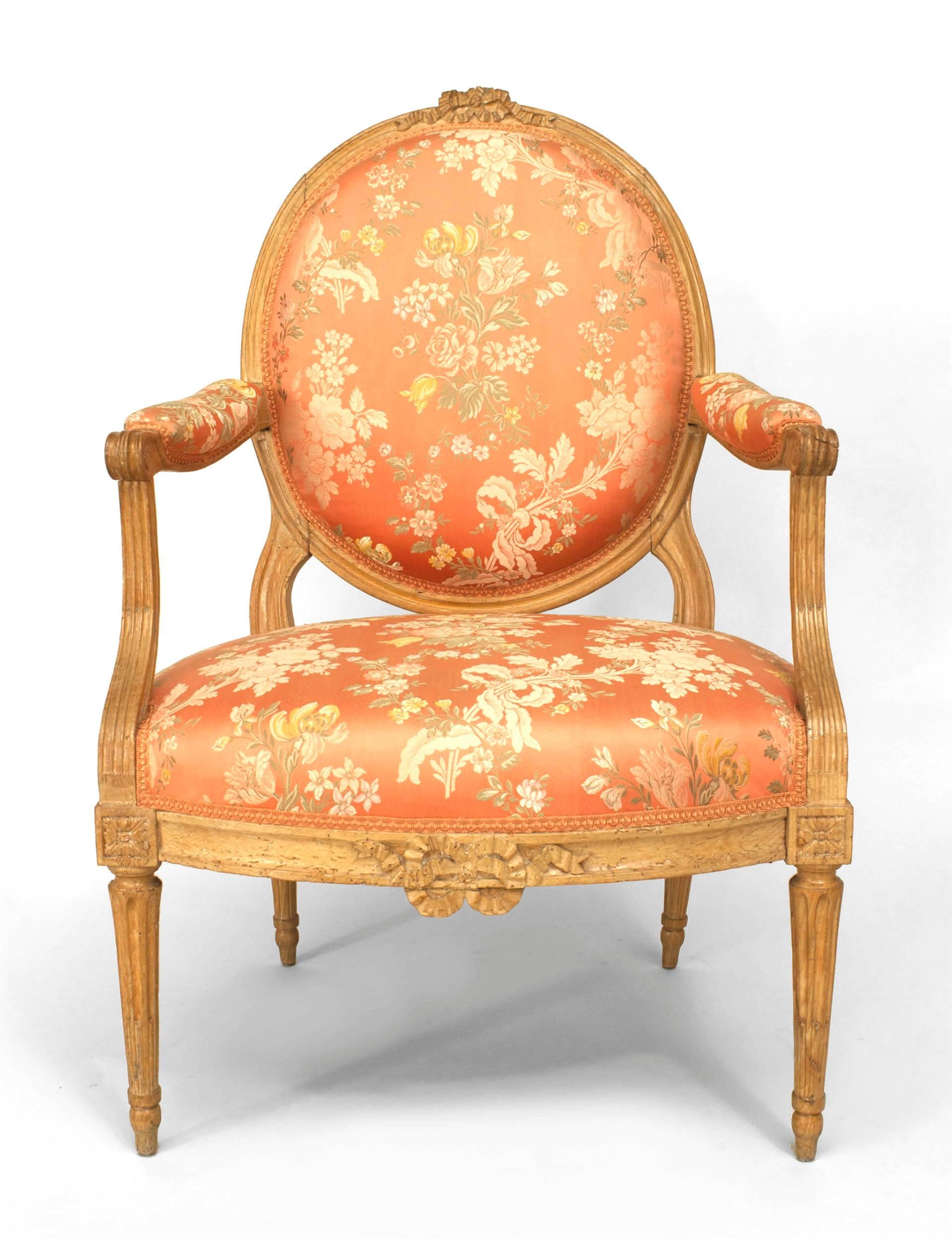 floral soft chair