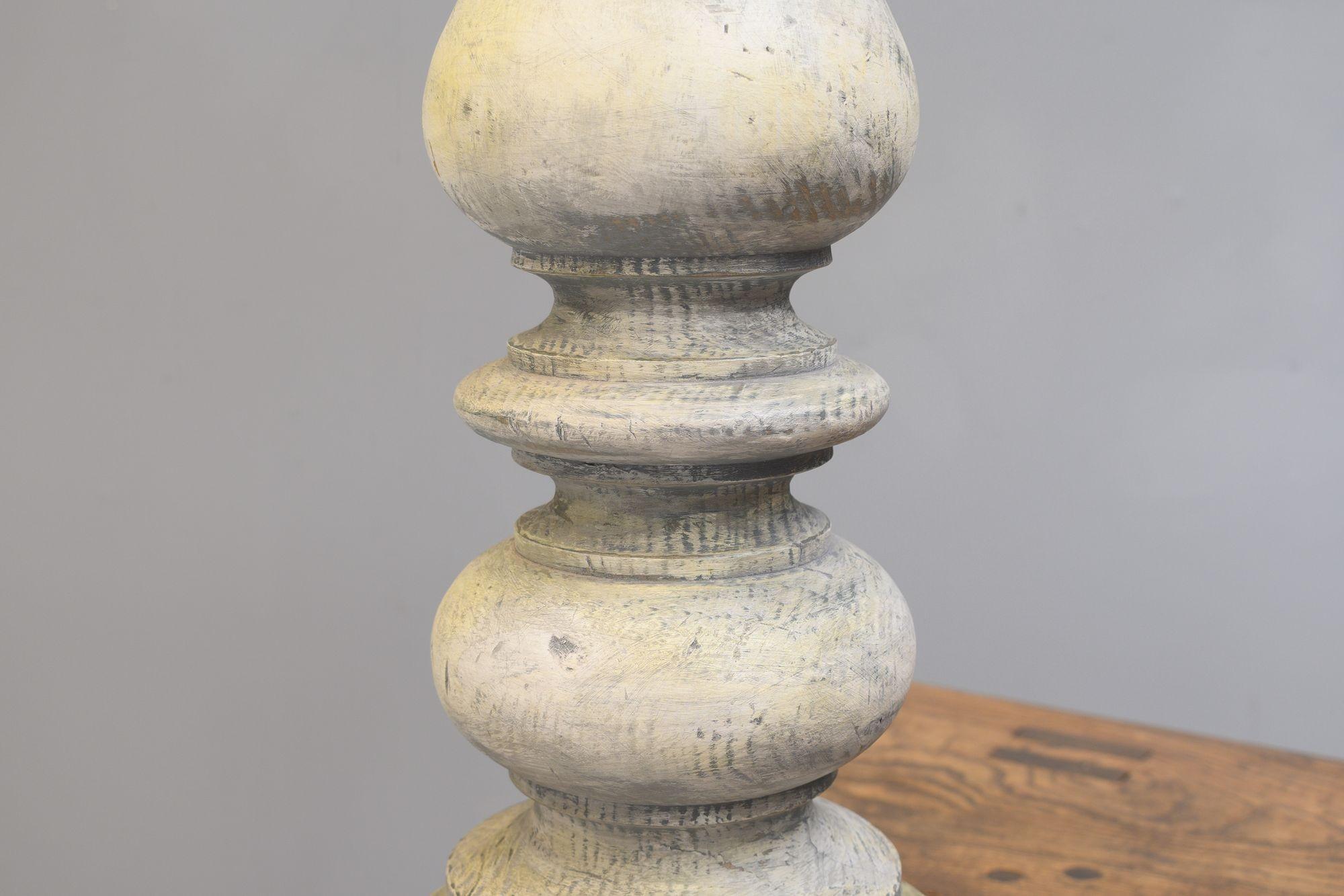 Large Turned Column Lamp For Sale 1