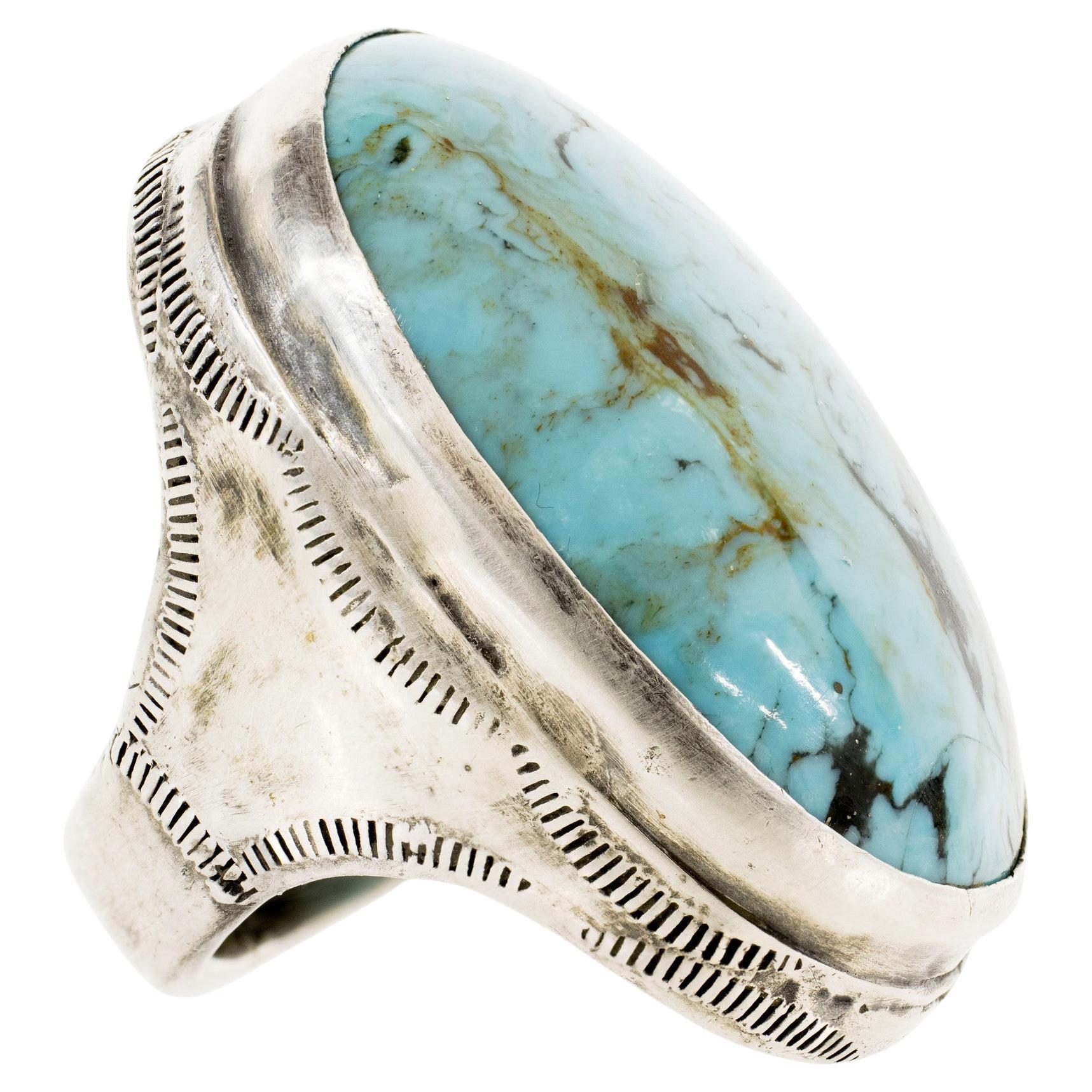 Large Turquoise Ring For Sale