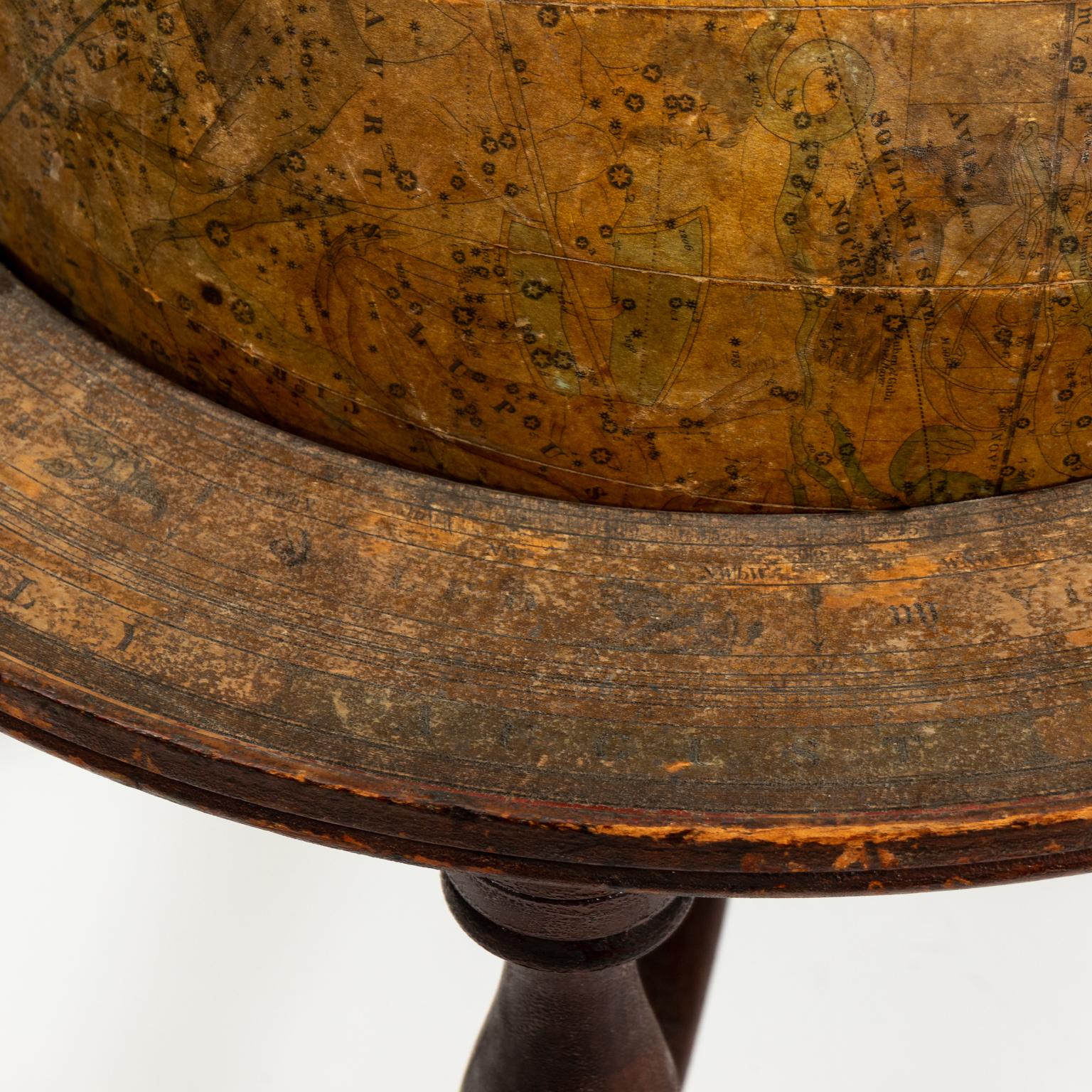 Large Twelve Inch Globe 1838 For Sale 5