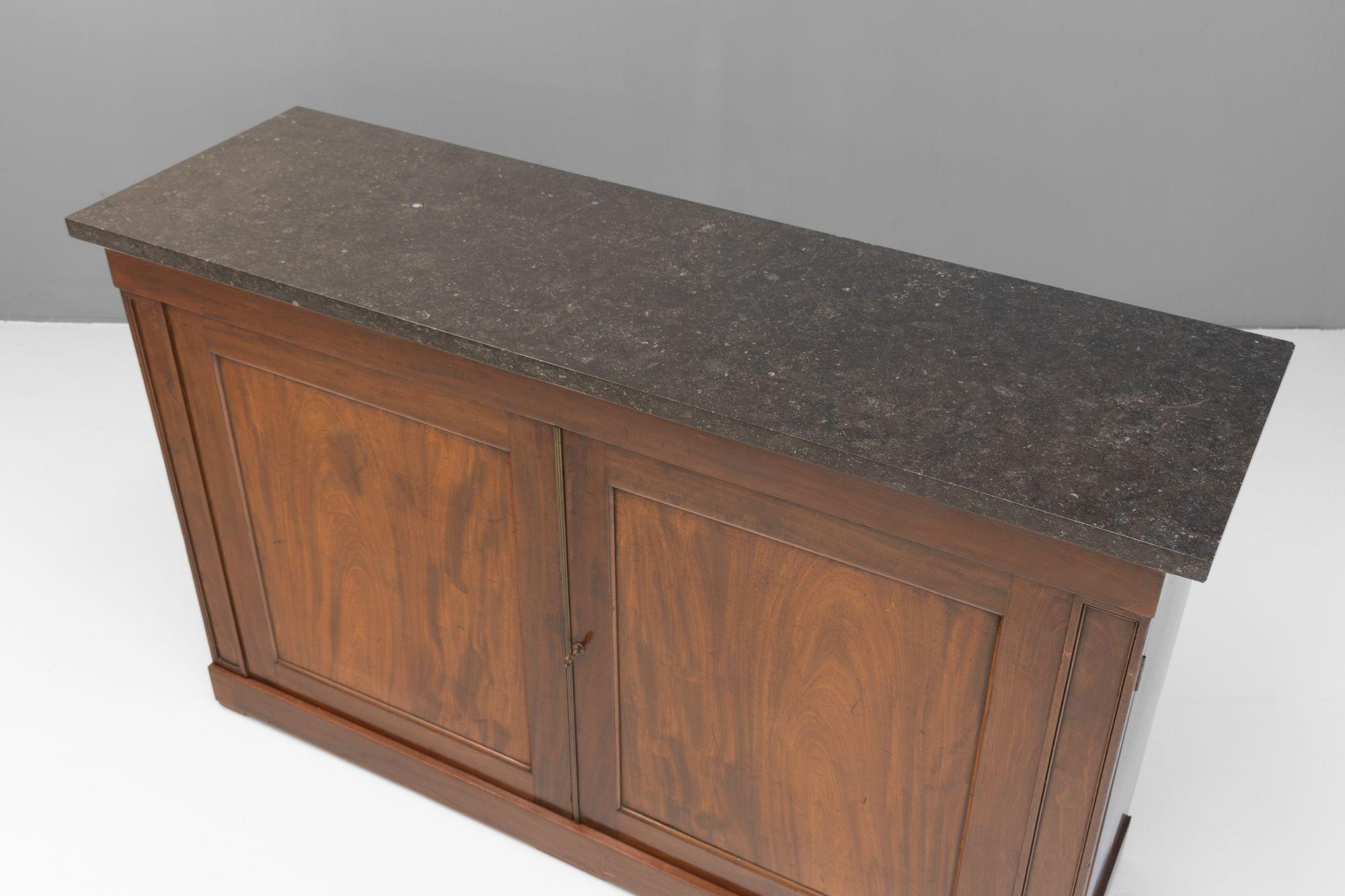 Großer zweitüriger Schrank (Mittleres 19. Jahrhundert) im Angebot