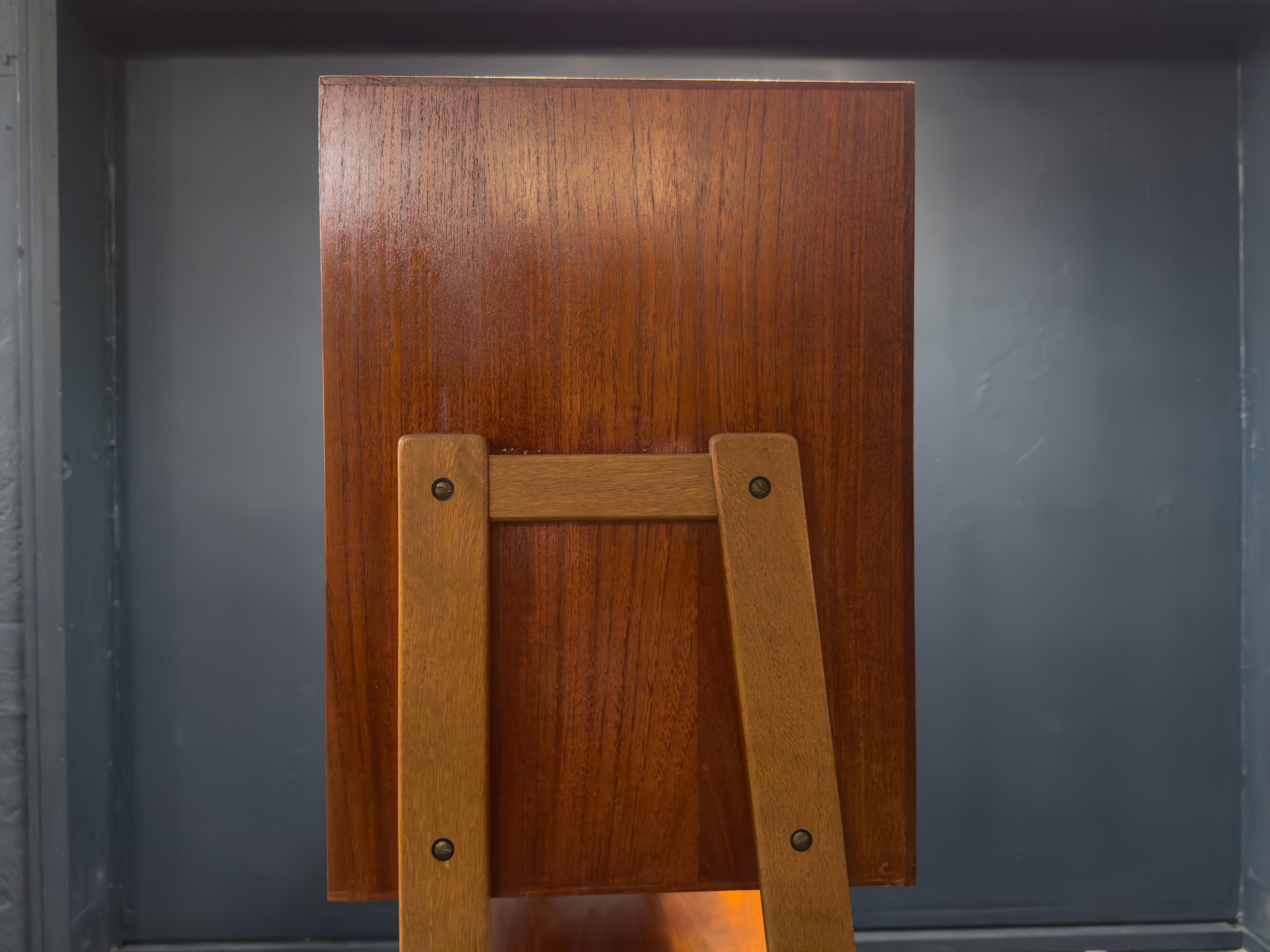 Credenza grande a due piani in teak in vendita 5