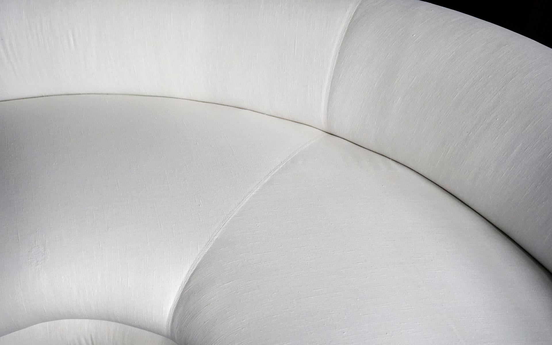 Late 20th Century Large U shape Sectional Sofa in the Style of Vladimir Kagan's Cloud Sofa Designs