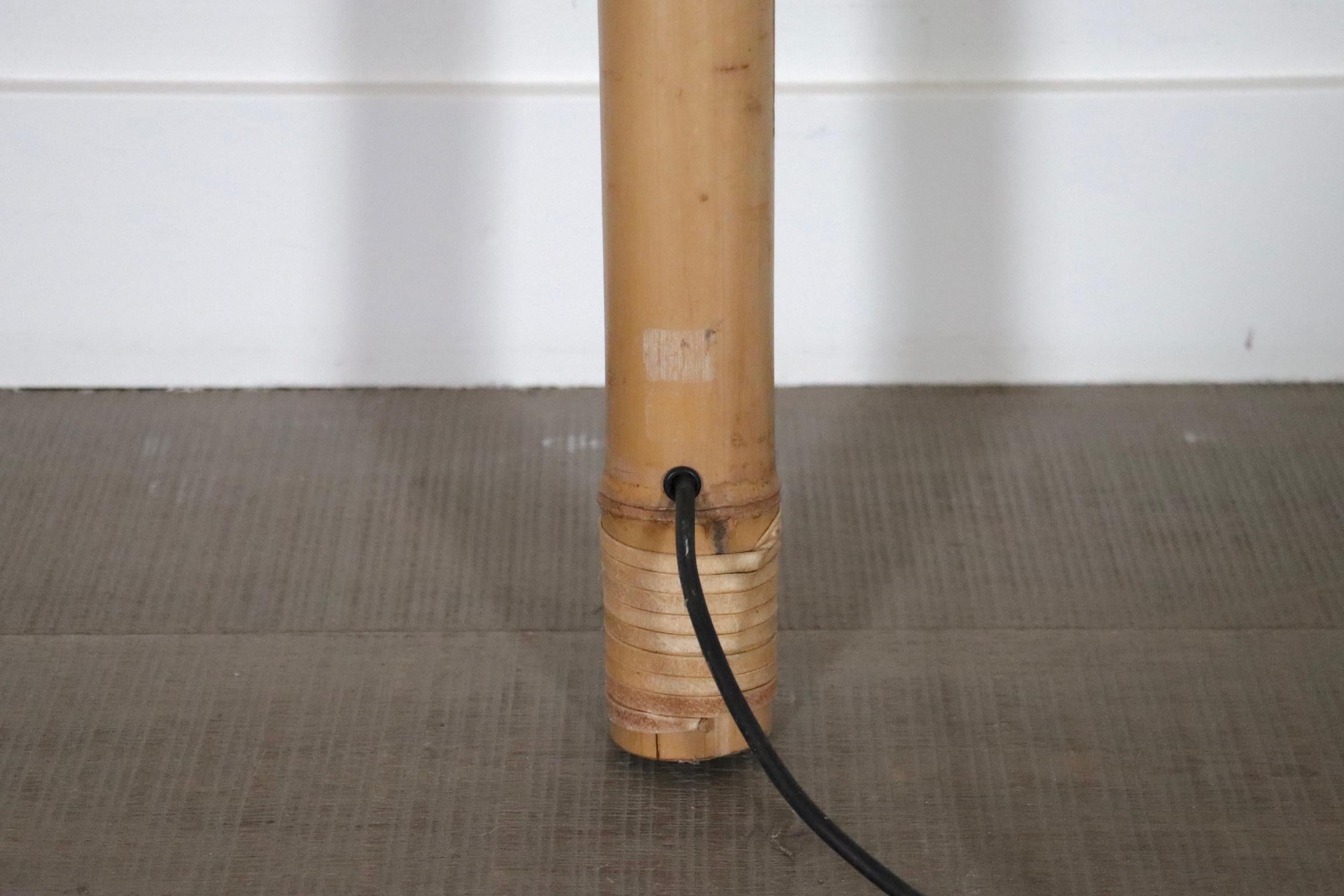 Large Uchiwa Floor Lamp By Ingo Maurer For M Design , Germany 1977 10