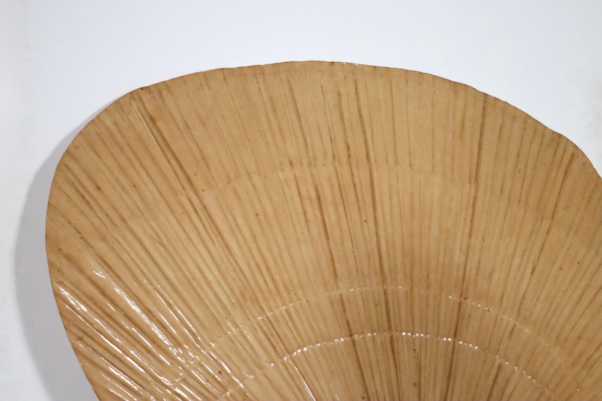 Bamboo Large Uchiwa Floor Lamp By Ingo Maurer For M Design , Germany 1977