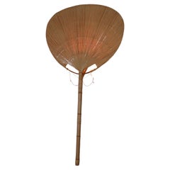 Large Uchiwa Floor Lamp By Ingo Maurer For M Design , Germany 1977