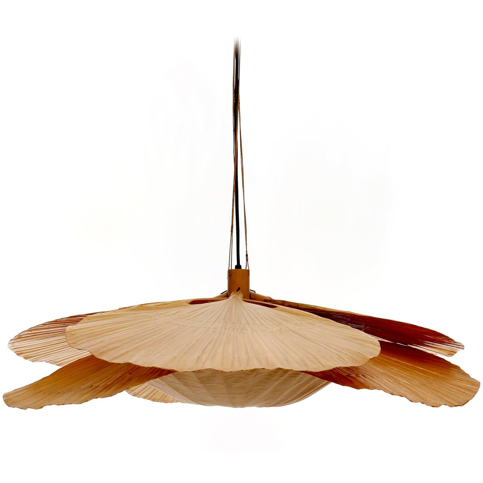 rice paper chandelier