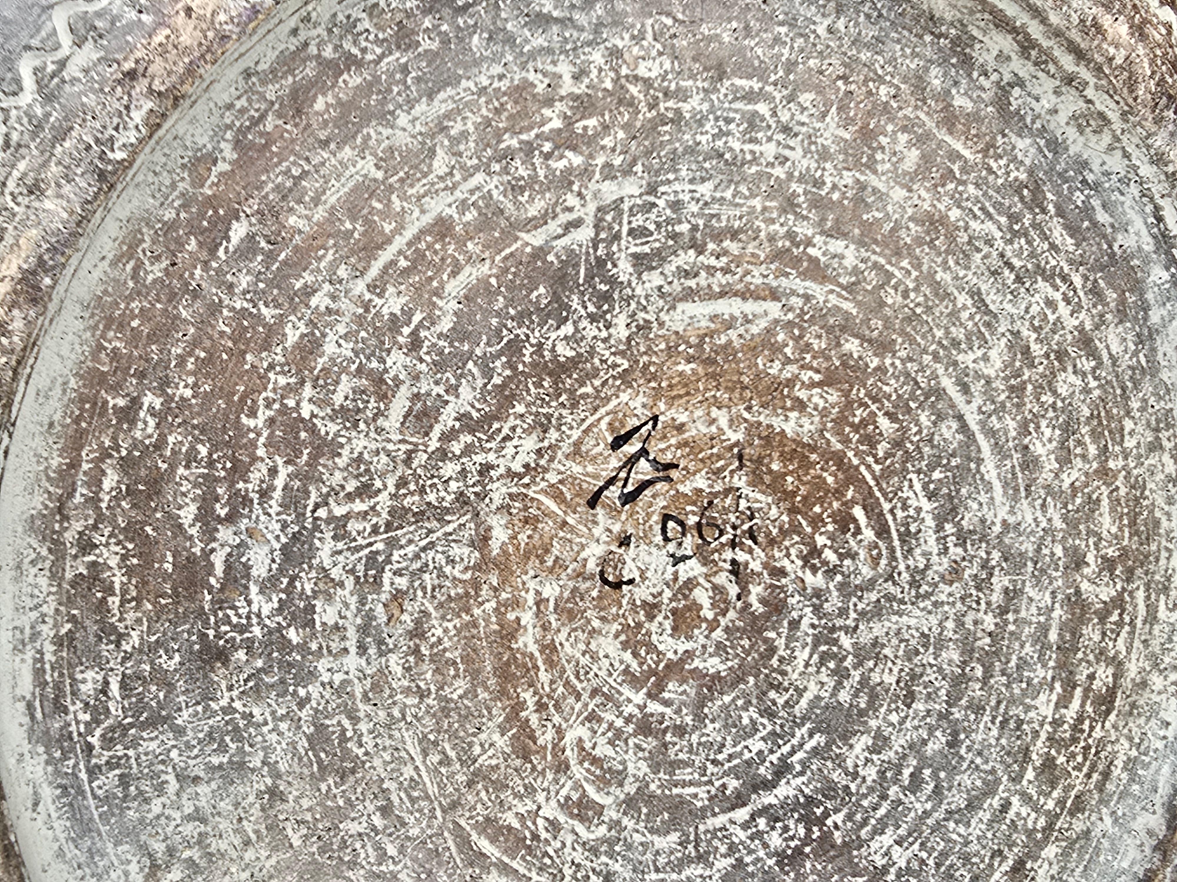 Cuit Grand bol tribal Ugo Zaccagnini Sgraffito en vente