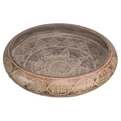 Große Ugo Zaccagnini Sgraffito-Sgraffito-Stammesschale