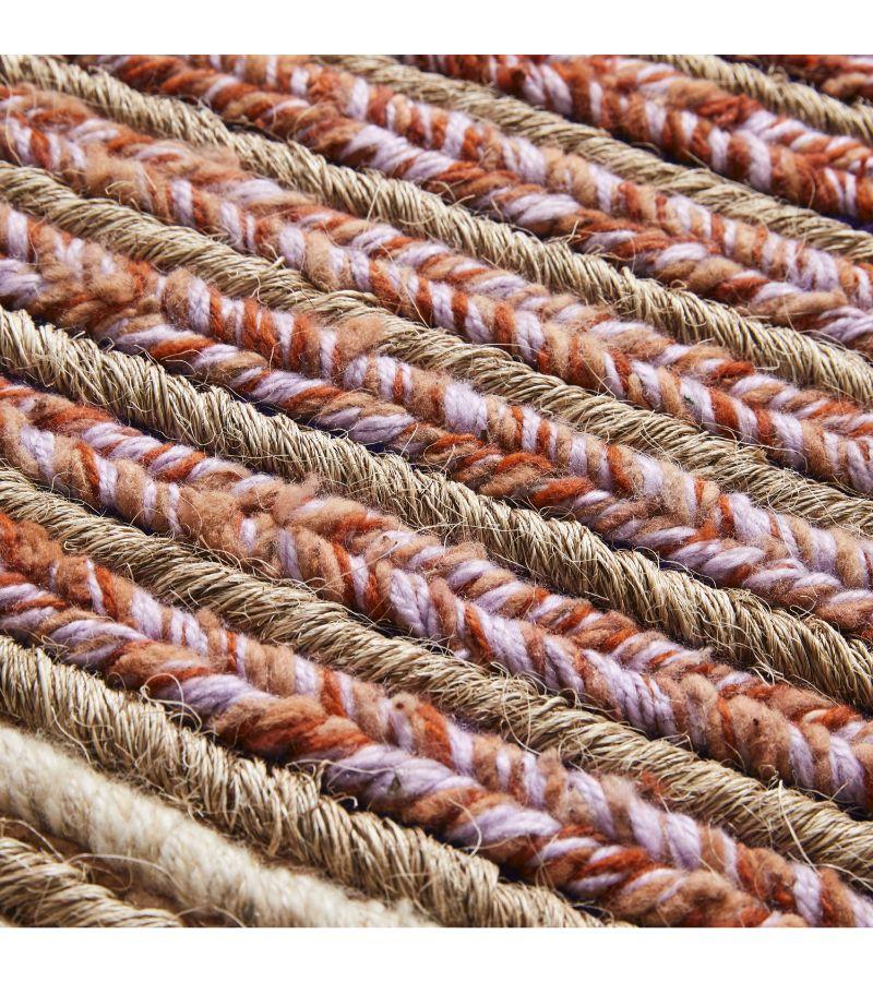 Natural Fiber Large Uilas Rug by Mae Engelgeer For Sale