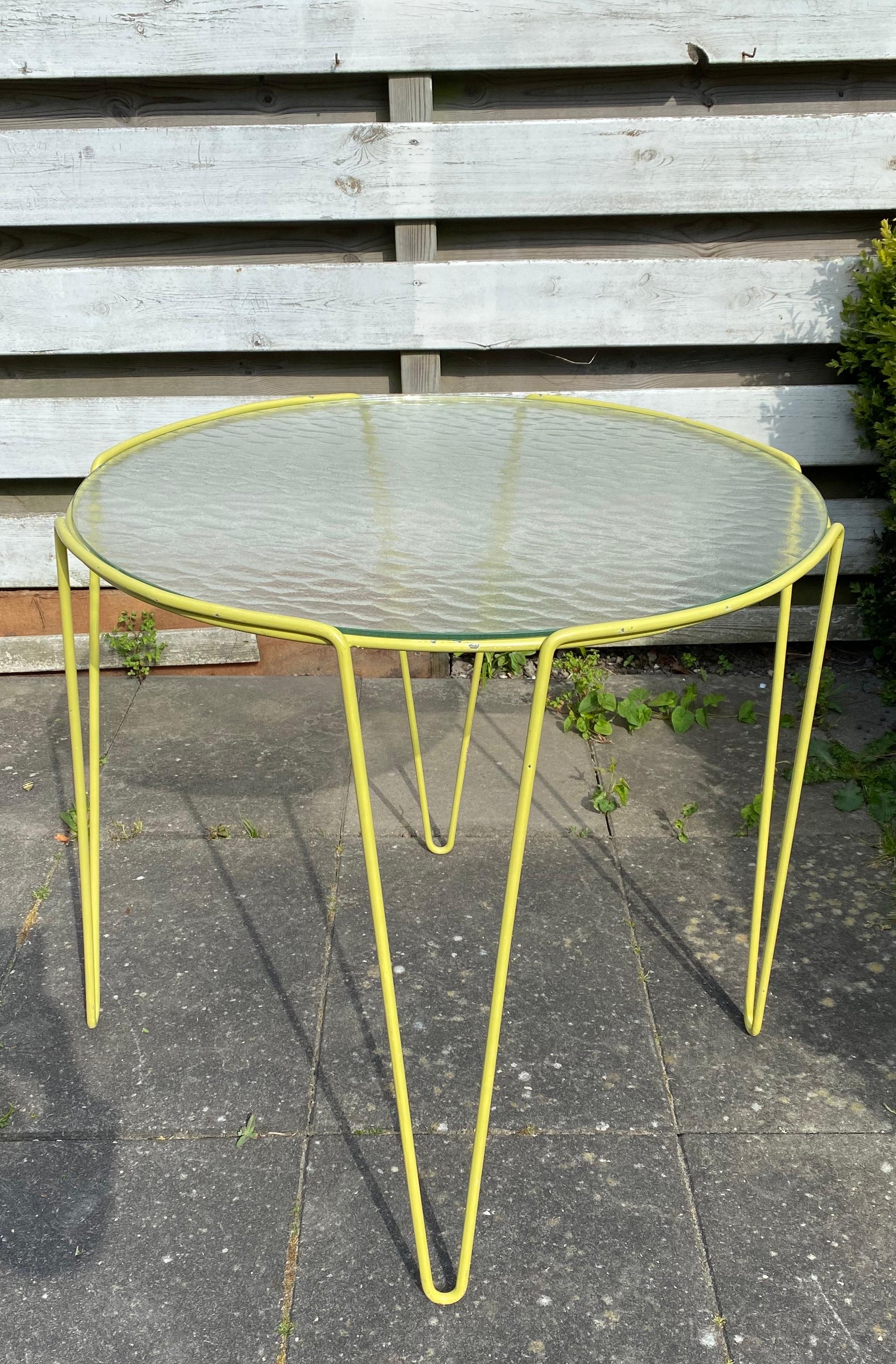 Large Unica Side Table by Arnold Bueno de Mesquita for Spurs, circa 1955 For Sale 3